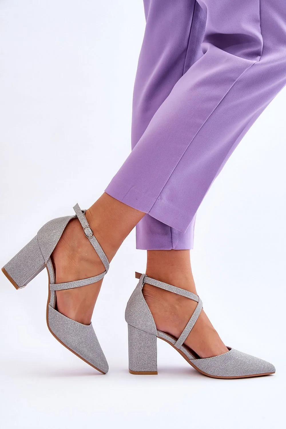 Block heel pumps Step in style