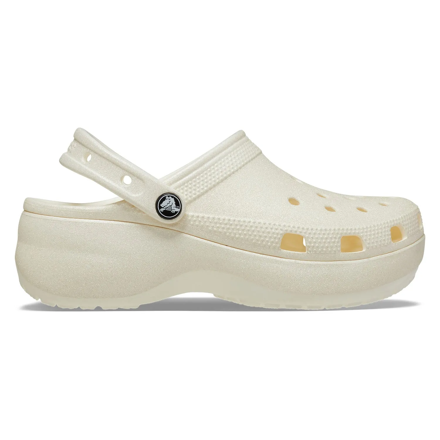 Classic Platform Glitter Clog Womens