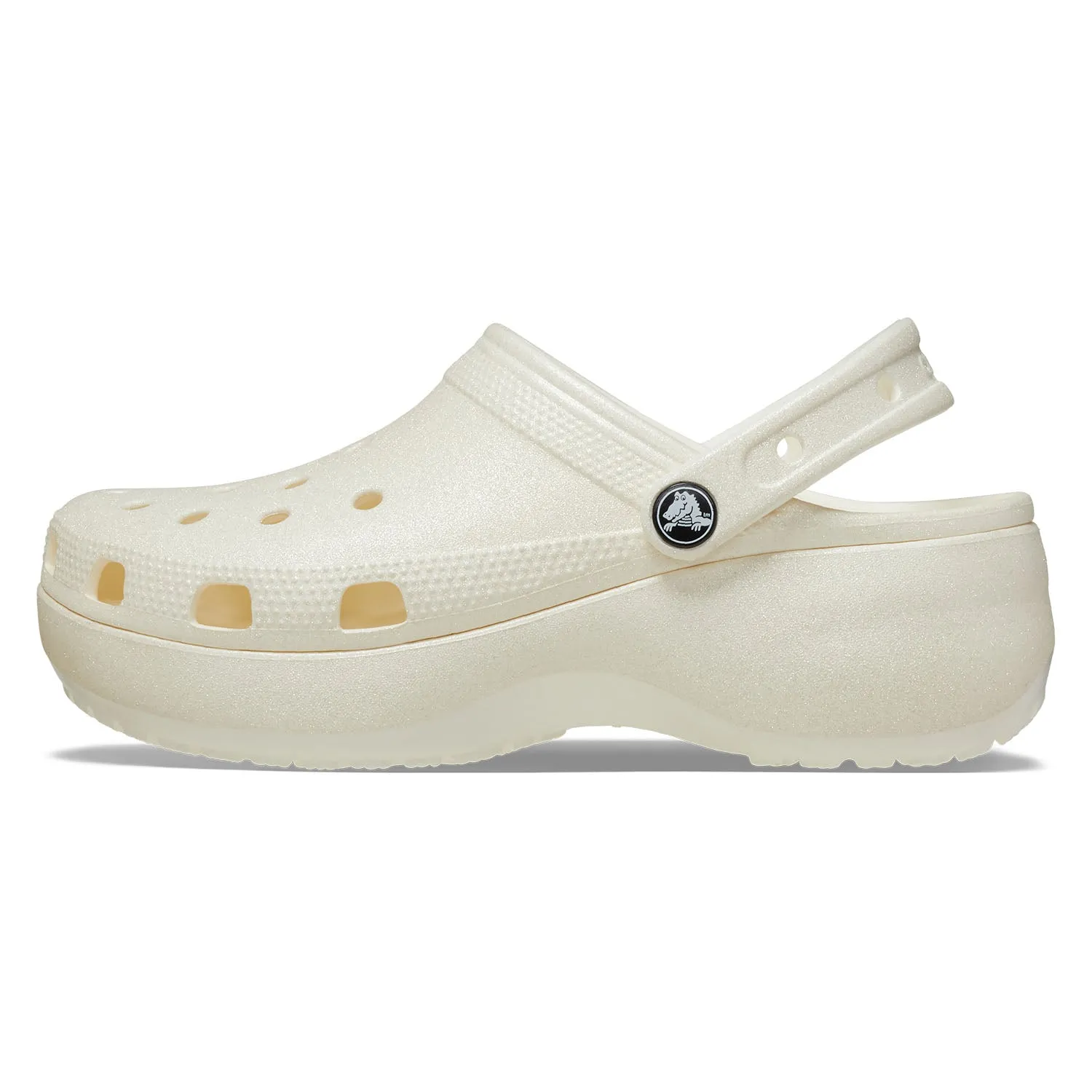 Classic Platform Glitter Clog Womens