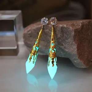 Crystal Obelisk Earrings