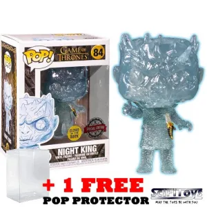 Game of Thrones - Crystal Night King with Dagger Glow In The Dark 84 Pop Vinyl Funko Exclusive