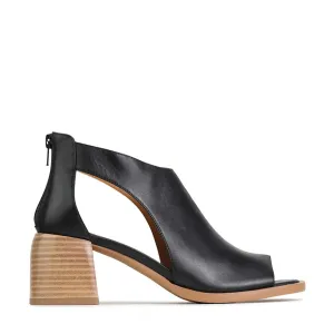 ISOLDE BLOCK HEEL SANDALS LEATHER