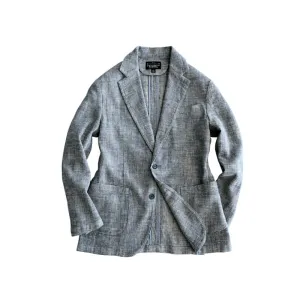 Men's Linen Sports Blazer Blue