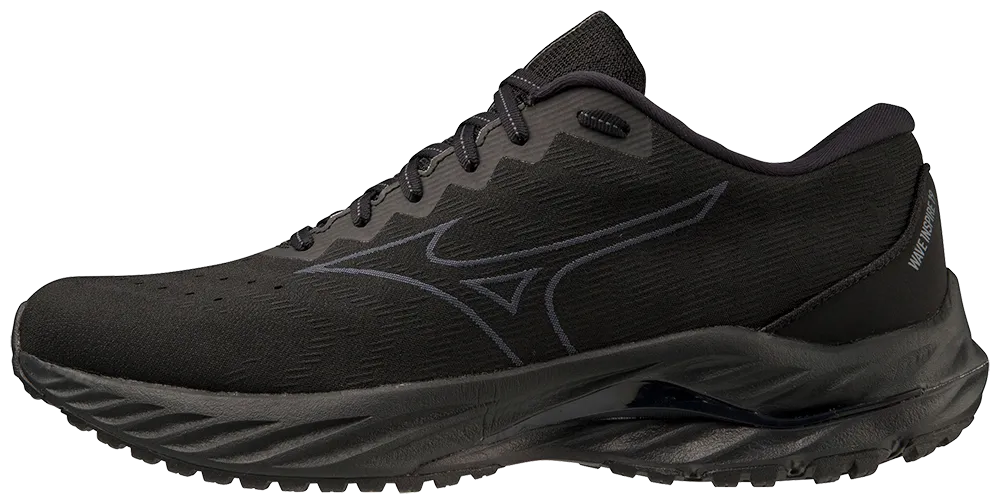 Mizuno Wave Inspire 19 SSW (2E Width) - Black/Black (Mens)