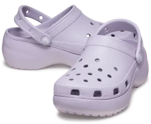 Platform Clog - mauve mist