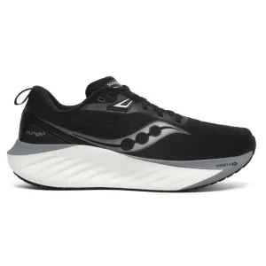 Saucony Men's Triumph 22 Running Shoes in Black/White