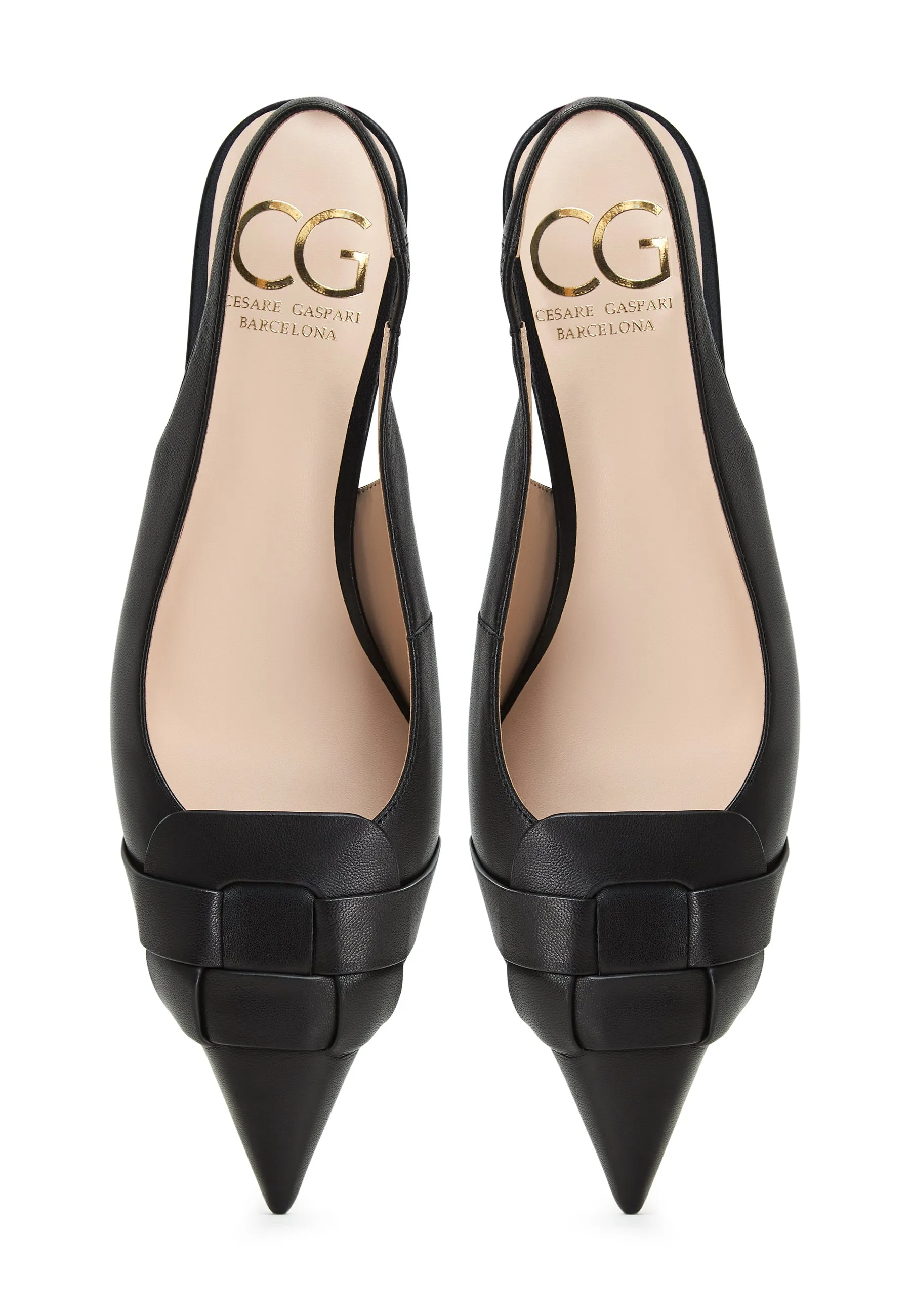 Slingback Stiletto Pumps Bea - Black