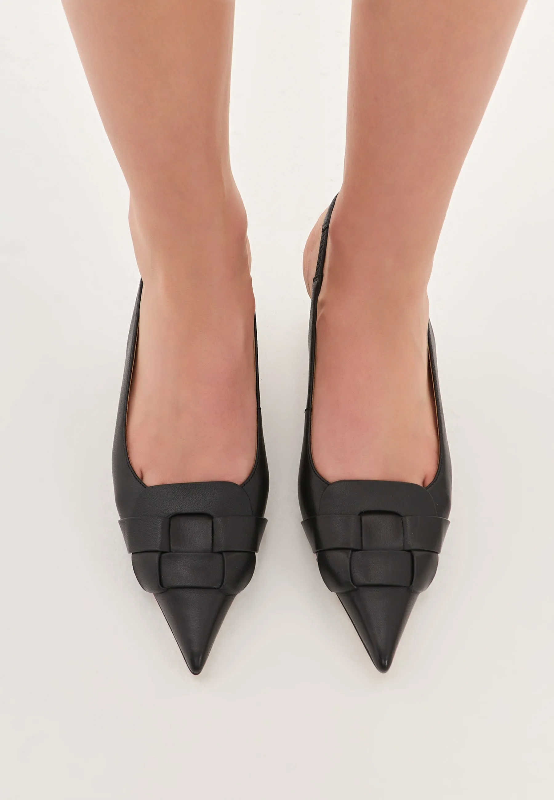 Slingback Stiletto Pumps Bea - Black