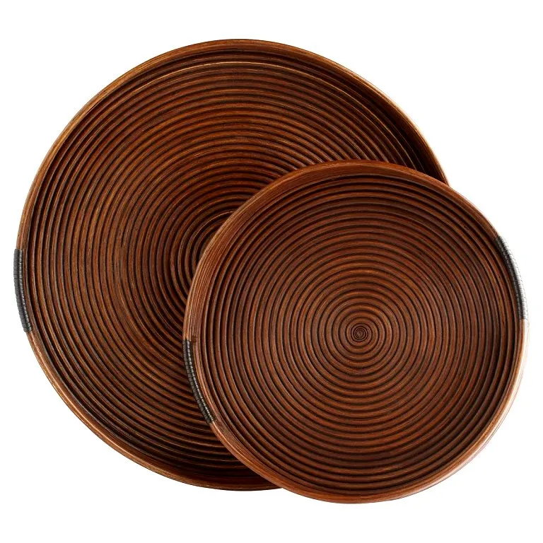 South Pacific Bamboo Centerpiece/Serving Trays