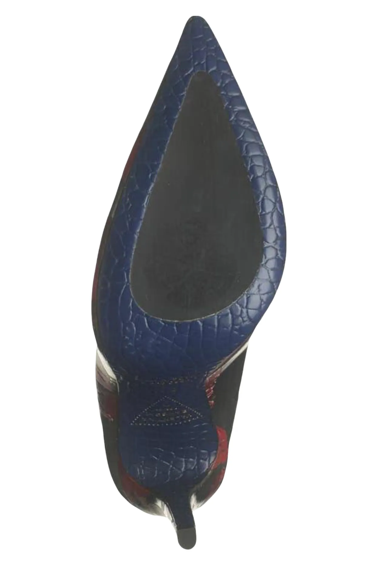 Valentina Rangoni Romantico Printed Stiletto Pump. Aluminio Tulipani. Size 7.5